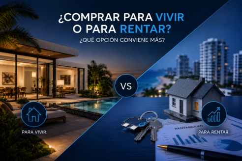Descubre si conviene comprar una propiedad para vivir o rentar y elige la estrategia inmobiliaria adecuada para ti.