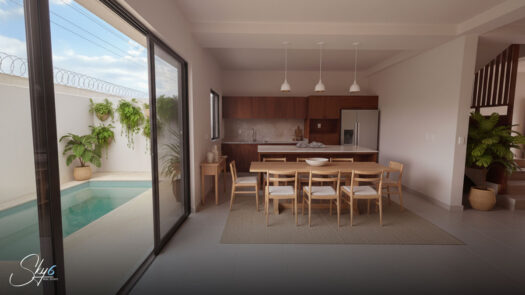 Casa en Residencial Río Cancún con Alberca